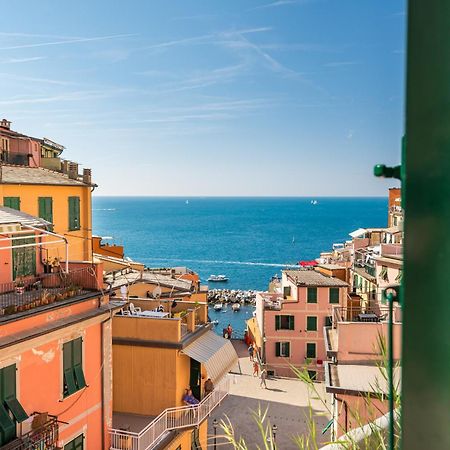 La Vista Di Marina By The First Apartment Riomaggiore Exterior foto