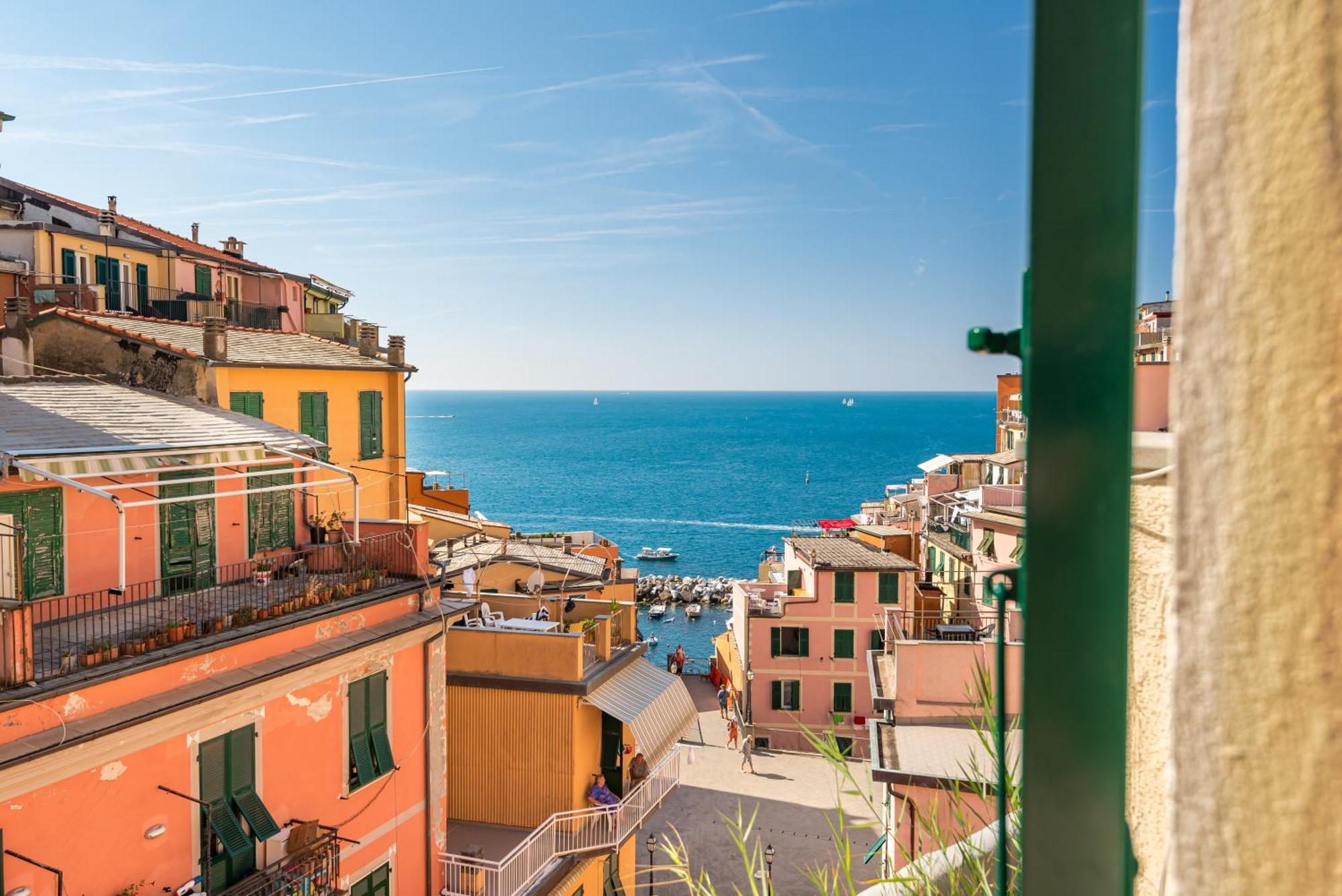 La Vista Di Marina By The First Apartment Riomaggiore Exterior foto